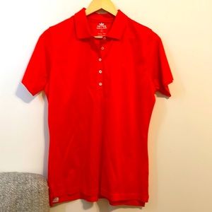 NWOT Peter Millar red golf polo